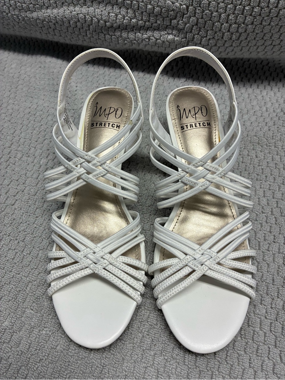 Impo Emberly White Strappy Sandal